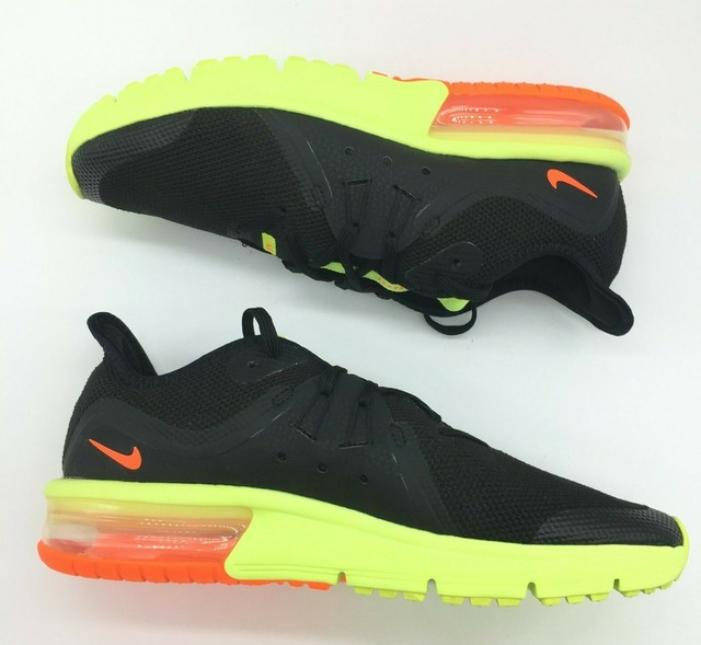 black yellow orange air max