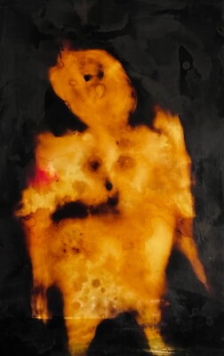 Tonito Original painting.FIGURE 5.Organic surrealism.Otherworldly unique art