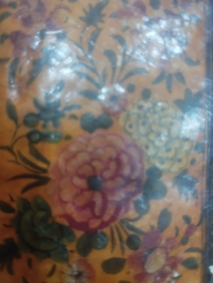 Antique Handwritten Small Quran 1256 Hijri,Pocket Size Gold Detailing(2Pg) Rare - Image 2 of 4