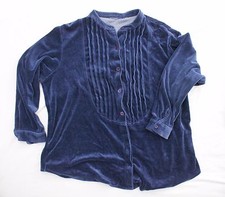 Vintage English 1960s "Austin Powers" style men's blouse size XL about 44-46" 