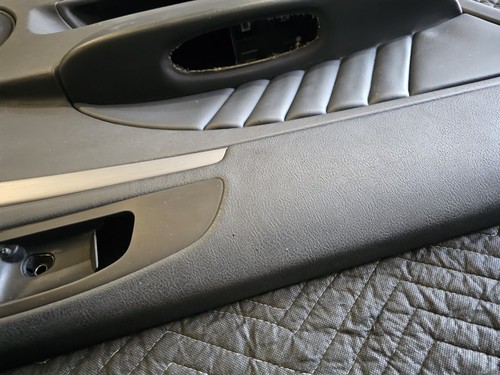 Alfa Romeo 159 Ti front left door interior trim 380193 Lh 2006-2011 Leather Blk - Picture 16 of 24