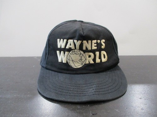 VINTAGE Waynes World Hat Cap Snap Back 