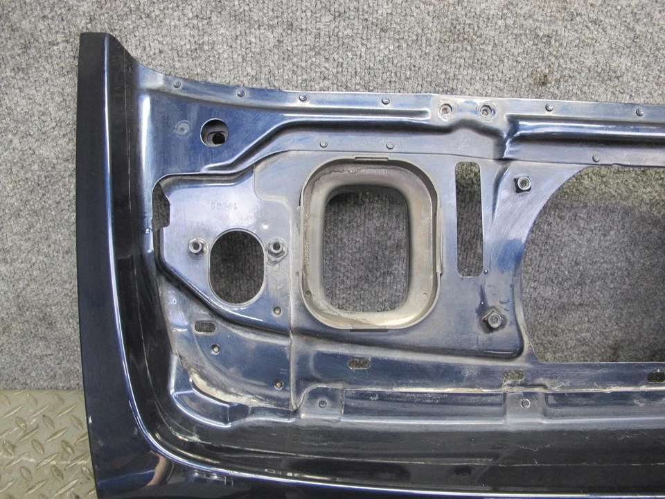 Porsche 911 997 2005-2008 cupé motor trasero maletero tapa azul medianoche Foto 3 de 4