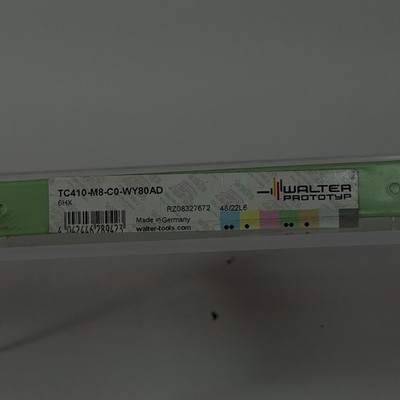 Walter TC410 M8 C0 WY80AD Thread Former M8 x 1.25 HSS E TiN   NEW