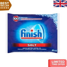 Finish 5kg Dishwasher Salt - Chemical-Free Hard Water Treatment Solution 6.40 per kilo