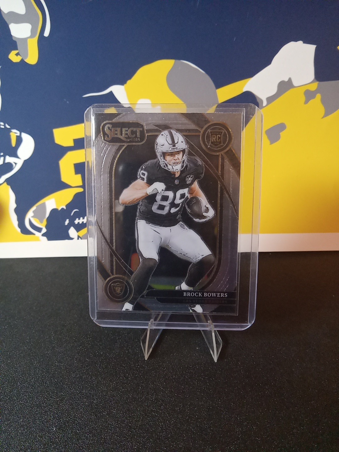 2024 Panini Select - Club Level Brock Bowers #222 (RC)