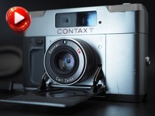  US 1-Yr Warranty Contax T Rangefinder 35mm Film Camera From JAPAN J426