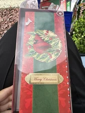 Christmas Cardinals Card Set  Merry Christmas And Happy New Year 🎆 12 Cards