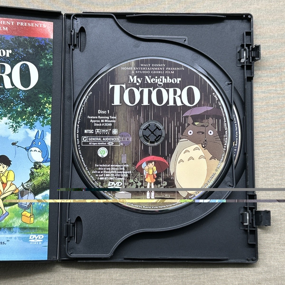 My Neighbor Totoro (DVD 2005 2-Disc Guide) Studio Ghibli Hayao