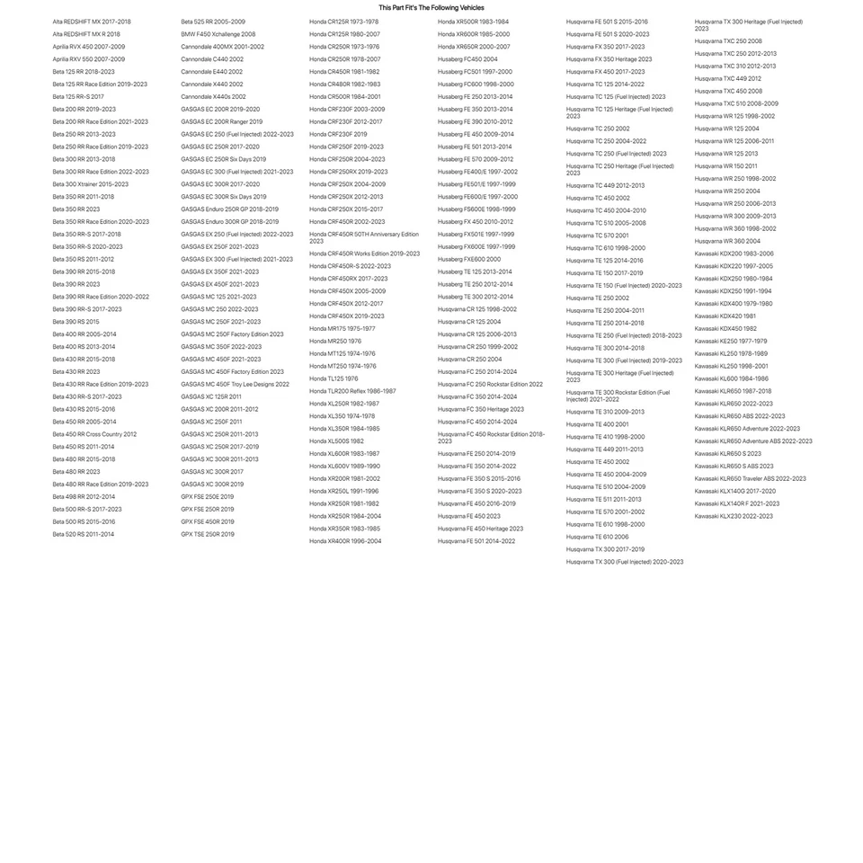 Neumático delantero deportivo doble Kenda K270 3,25-21 (57P) tipo tubo para Yamaha IT125 1980 Foto 3 de 4