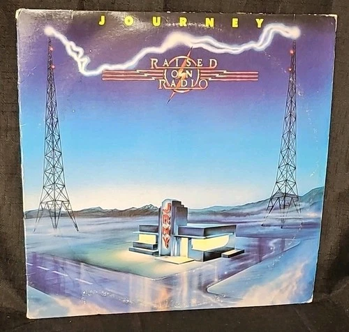 Original 1986 Journey "Raised on Radio" LP - Columbia [Robert Ludwig press]