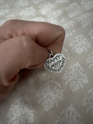 James Avery Sterling Silver Happy Anniversary Charm