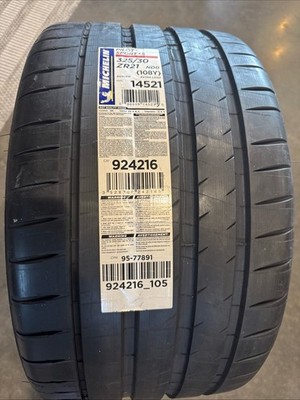 Michelin Pilot Sport 4 S 325/30ZR21 (108Y) XL Performance Tire for Sports Cars