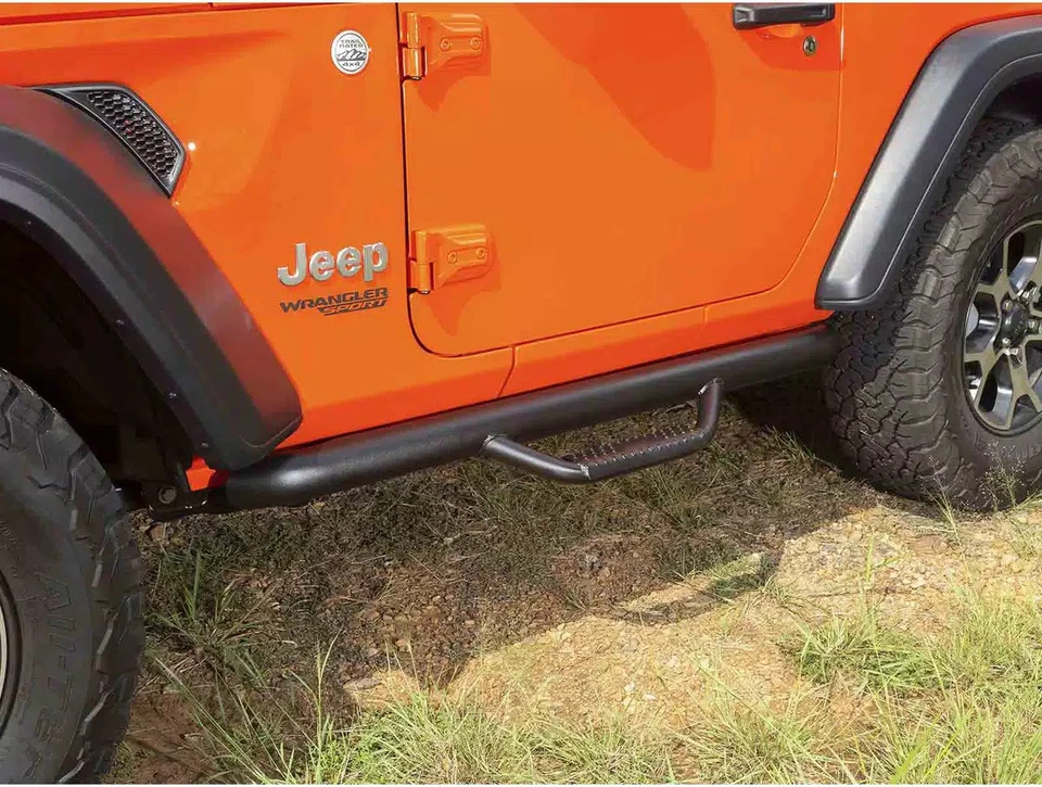 Rugged Ridge Spartan Nerf Bar Textured Black Fits 18-24 Jeep Wrangler JL Foto 3 de 4