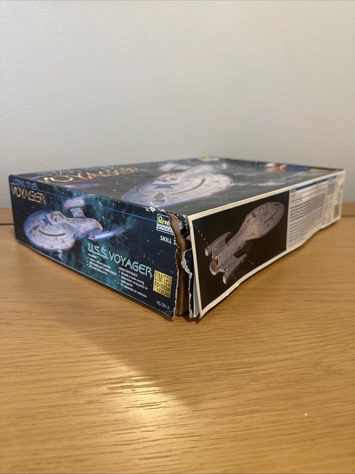 REVELL MONOGRAMA STAR TREK USS VOYAGER 1997 EDICIÓN LIMITADA 85-3612 NISB RARO Foto 3 de 4