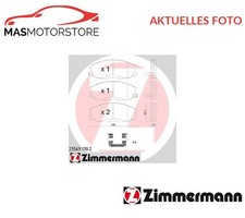 SATZ BREMSBELÄGE BREMSKLÖTZE ZIMMERMANN 235691702 P FÜR HYUNDAI SANTA FÉ I