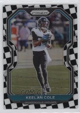 2020 Panini Prizm Black & White Checker Prizm Keelan Cole #96 05nw