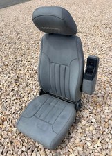Hummer H1 Gray Classic Soft Trim Leather Bucket Seat Isri Base