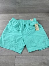 Caribbean Roundtree  Yorke Size Small Blue New Men's Swim Trunks Shorts Lined