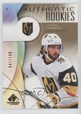 2024 Upper Deck SP Game Used Authentic Rookies Gold /149 Lukas Cormier #218 1s7i