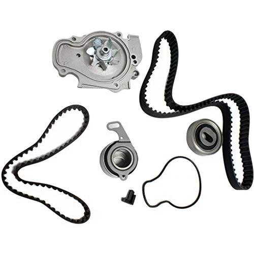 Timing Belt Kit w/ Water Pump Compatible with Honda Accord 1994-2002 WP244K1A - Image 2 of 4