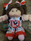 Cabbage Patch Kid, OK Factory Girl With Brown Eyes, Original Freckles!
