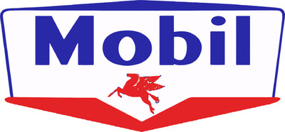 Mobil Oil SIDE LOGO Gas sticker Vinyl Decal |10 Sizes!! with TRACKING