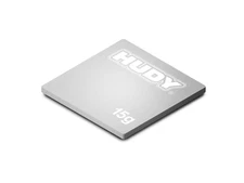 HUD293086  HUDY Pure 15g Tungsten Weight Thin under Receiver - 24.5x24.5mm