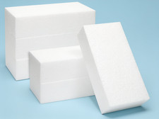 5 White Foam Craft Blocks 8x4x2 Floral Foam DIY Crafts Flower Arrangements Model