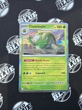Chesnaught 7/86 Holo Rare. Chaos Rising. Pokemon Card