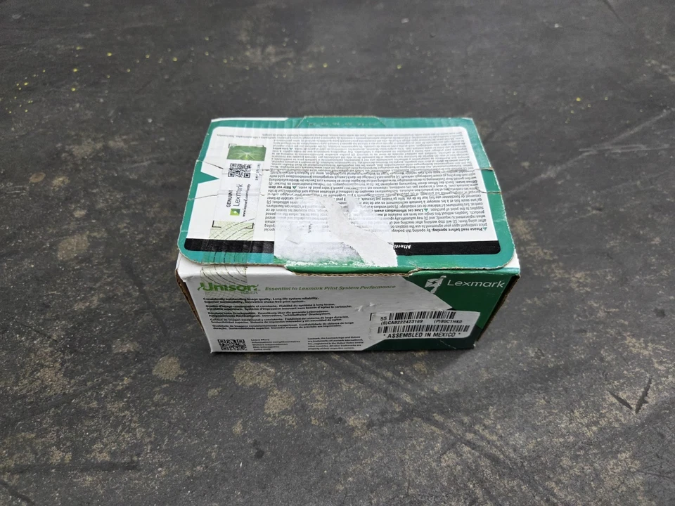 Lexmark 80C1HK0 Genuine Toner Cartridge Damaged Box for CX410 CX510 - Image 4 of 4