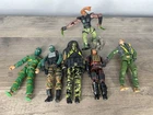 GI JOE Military Action Figures Shadow Tracker Tiger Force Beachhead More Lot