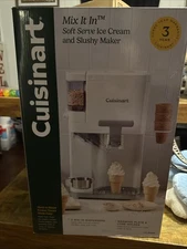 Cuisinart Mix In Soft Serve Ice Cream and Slushy Maker