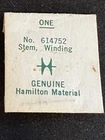 Hamilton Factory Stem / Winding Arbor for 12½ ligne Grades 626, 627, 628, 629, 6