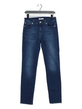 7 For All Mankind Women's Jeans W 29 in Blue 100% Other Skinny