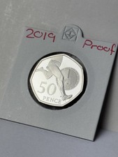 2019 Proof Roger Bannister 50p Fifty Pence Cook Brilliant Uncirculated Bunc Bu