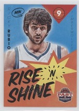 2012-13 Panini Past & Present Rise 'n Shine Ricky Rubio #51 0k0