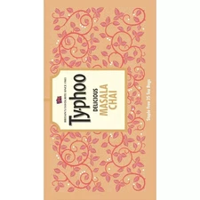 Typhoo Delicious Masala Tea 25 Tea Bags 110G Free Shipping World Wide