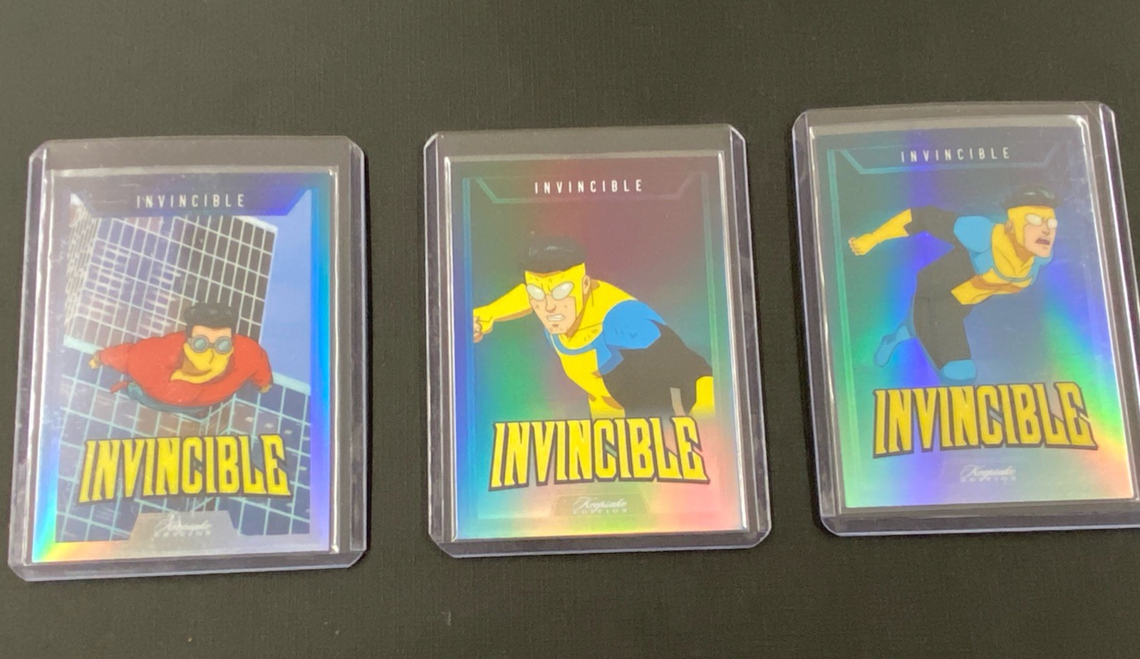2025 Keepsake Invincible Season 1 Mark Grayson 3-Card Silver Holo Parallel