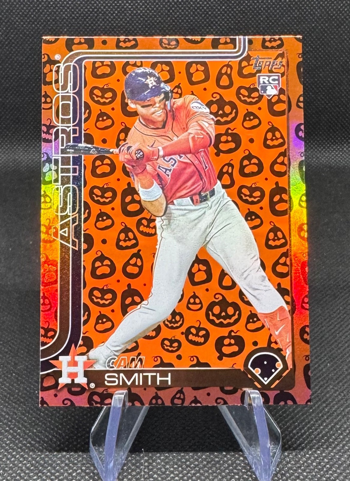 2025 Topps Update Series - Cam Smith #US298 Jack-O'-Lantern Foil (RC)
