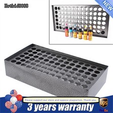 Tattoo Ink Bottle Holder 78 Holes Metal Ink Vertical Display Stand Organizer