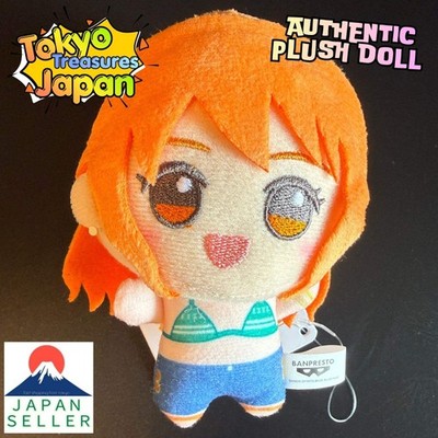 One Piece Chibi Gurumi ~Straw Hat Crew Vol.1~Nami Plush Doll Japan Anime