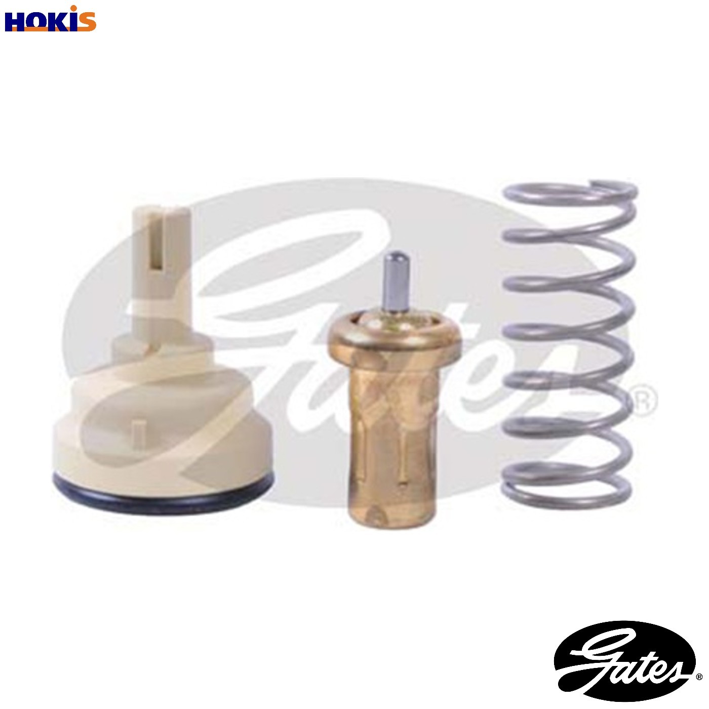 Upper GATES-OE TH42687G1 Thermostat, coolant for SEAT,SKODA,VW - Image 9