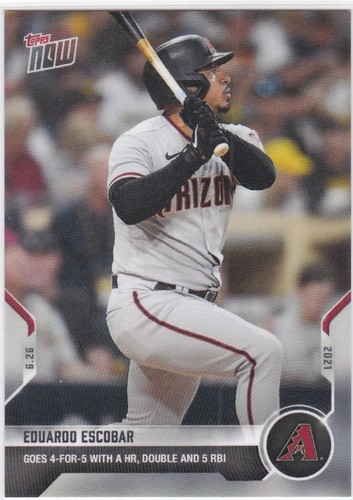 2021 Topps Now 420 Eduardo Escobar