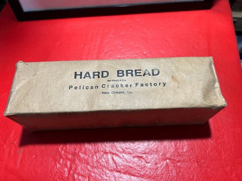 US Army USMC USN WW I Ration HARD BREAD (Hard Tack) REPRO Box Pelican