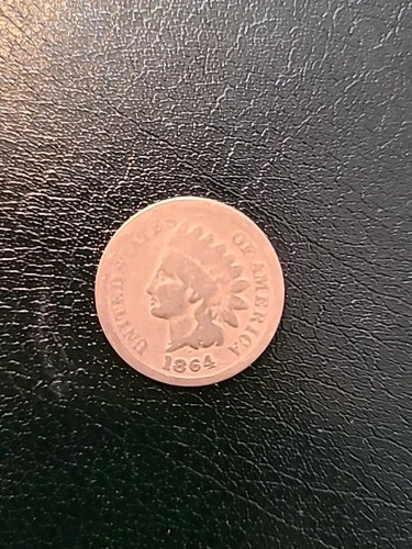 🪙 1864 Indian Head Cent – Civil War Era – Bronze Type – VG Condition