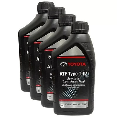 TOYOTA ATF TYPE IV OEM GENUINE OIL  ( 4 Quarts )