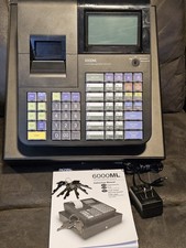 Royal 6000ML Cash Register, 24 departments, 10 Clerk ID System, Black