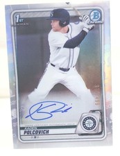 Kaden Polcovich 1st Bowman Auto Refractor /499 2020 Bowman Chrome Draft #CDA-RH.