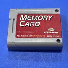 Memory Card Performance Brand for Nintendo 64 N64 Memory Pak WORKS